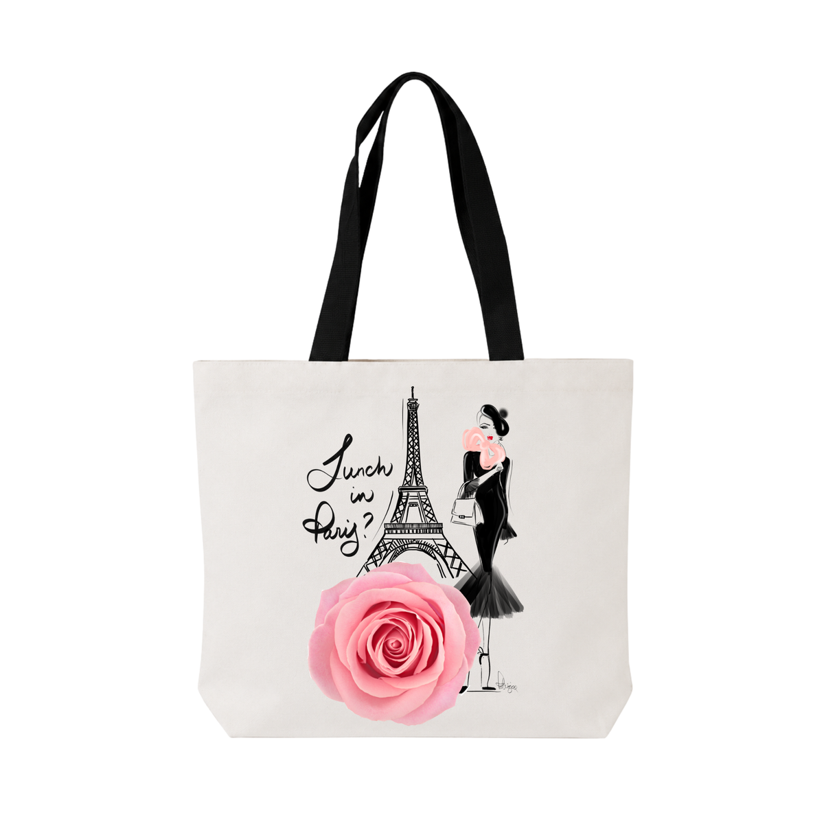 Canvas Tote Bag - Lunch in Paris