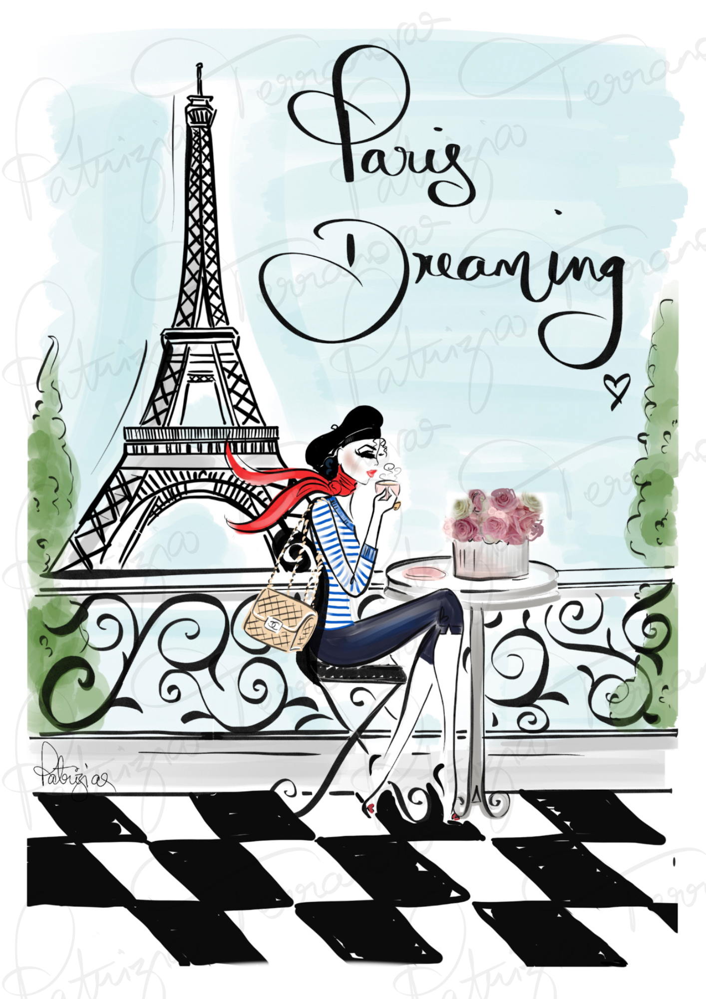 Tirage d'art - Paris rêvant