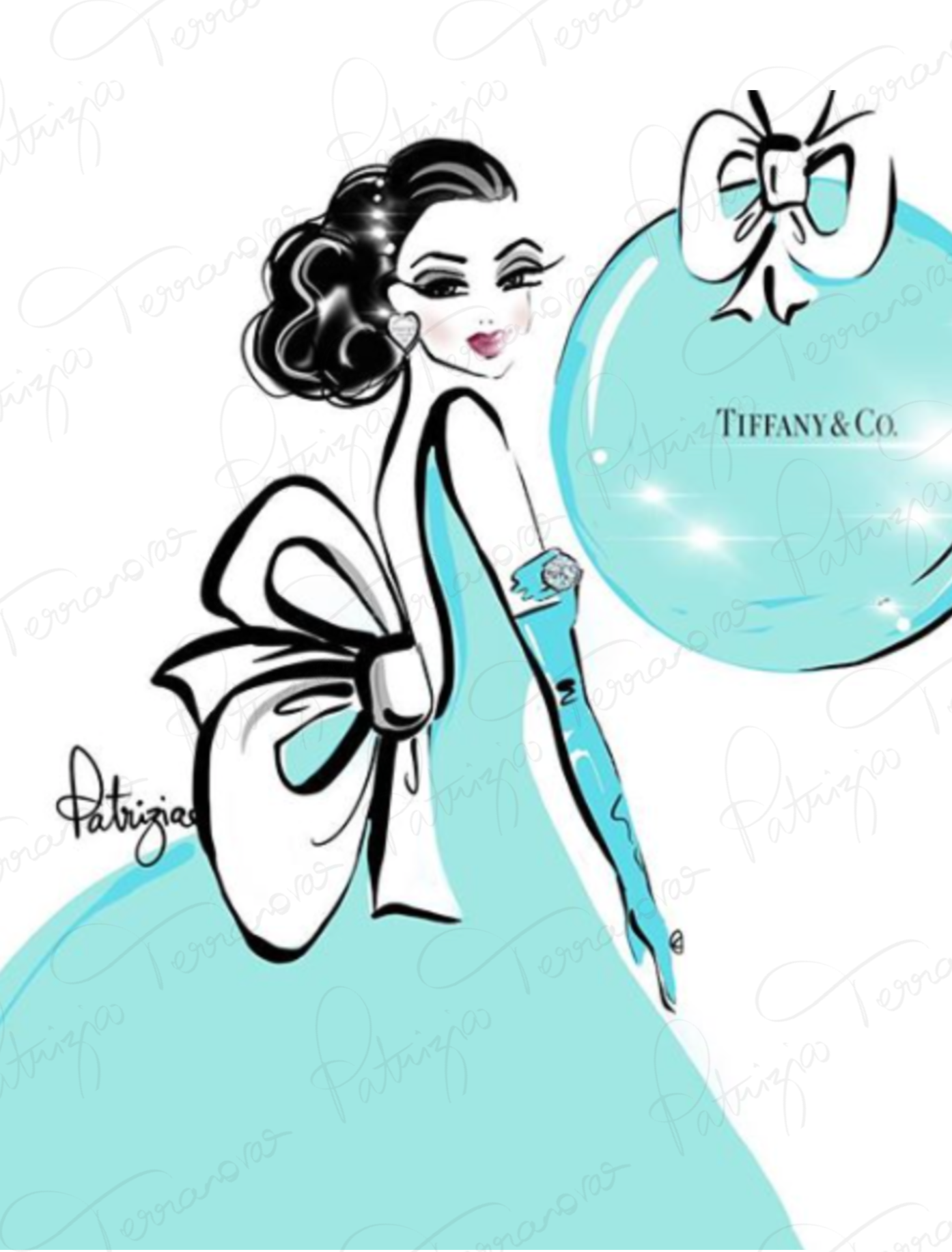 Art Print - Tiffany Blue