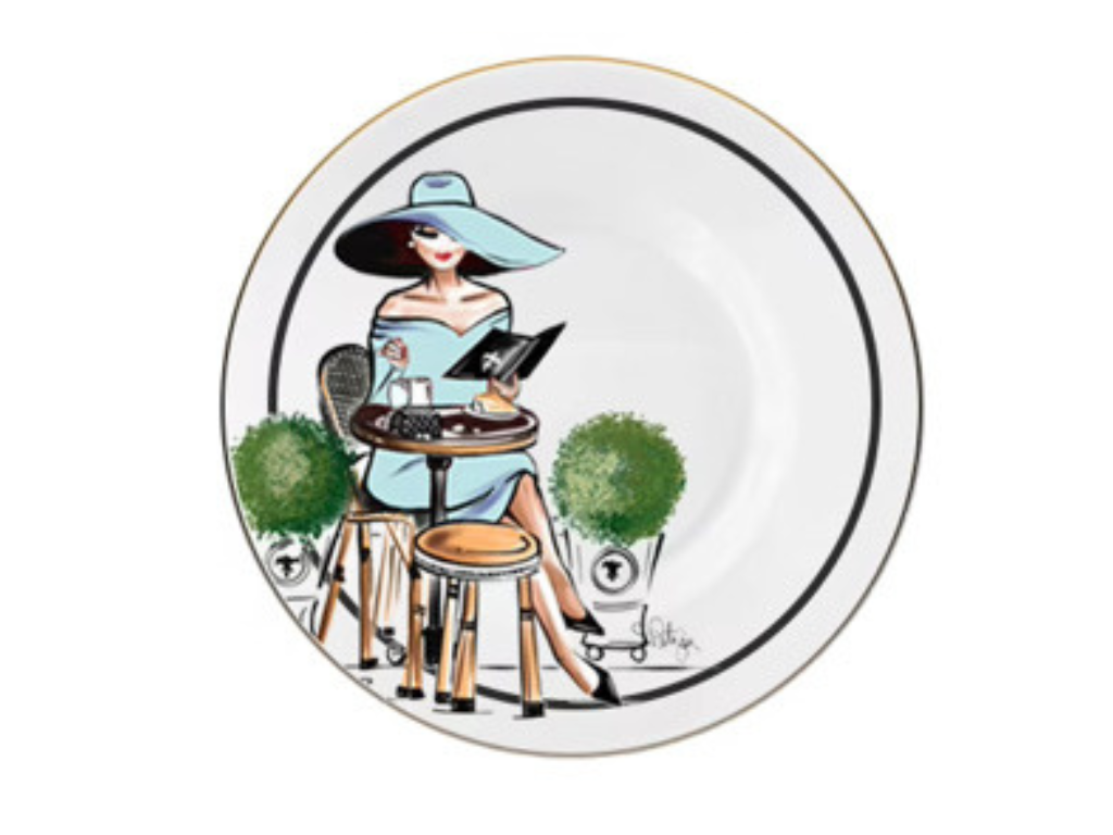 Porcelain Cup & Saucer - Chic