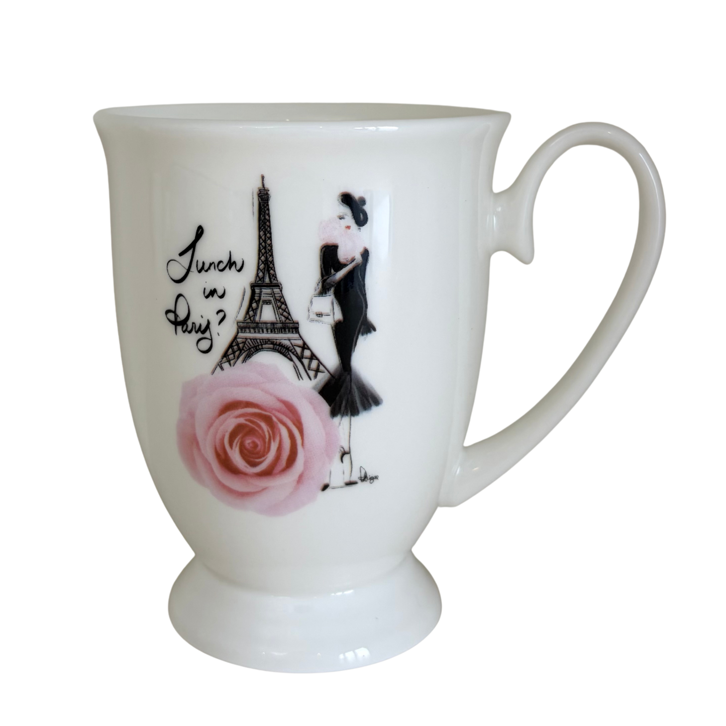 Porcelain Mug - Lunch in Paris