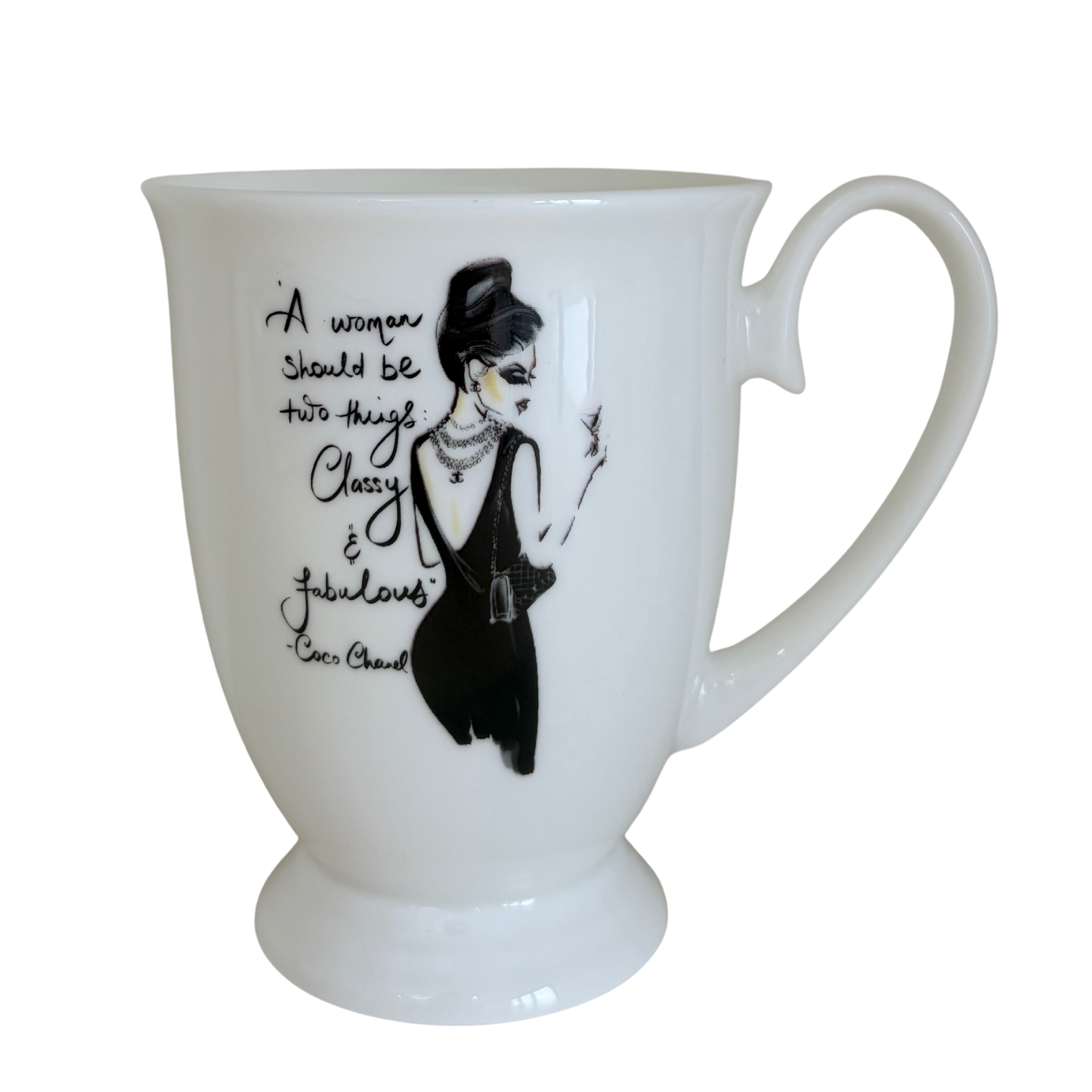 Porcelain Mug - A Woman