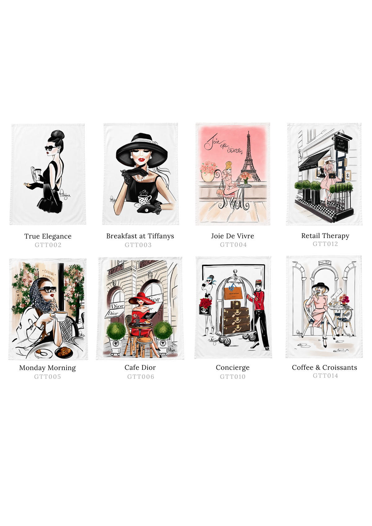Tea Towel - Master Box (Mixed Designs)