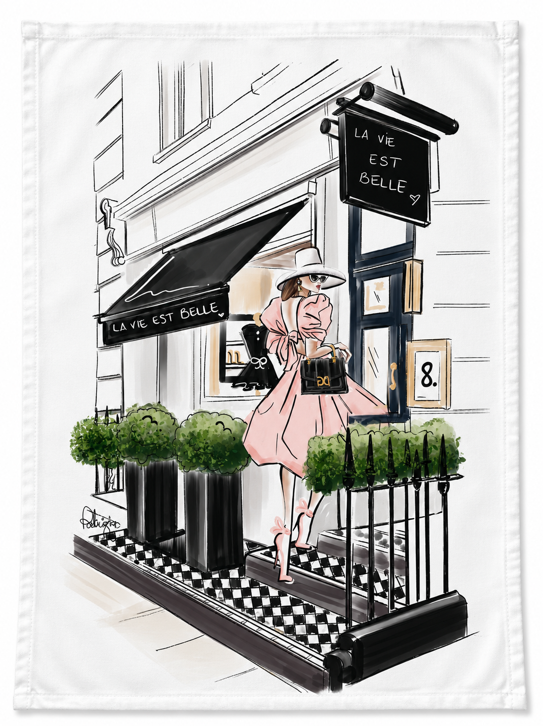 Tea Towel - Retail Therapy