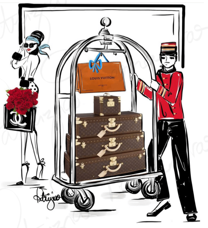 Art Print - Travelling light