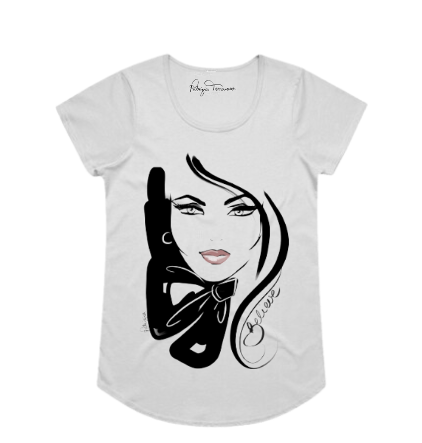 Camisetas de bambú Eco Glam de lujo - LEGT002