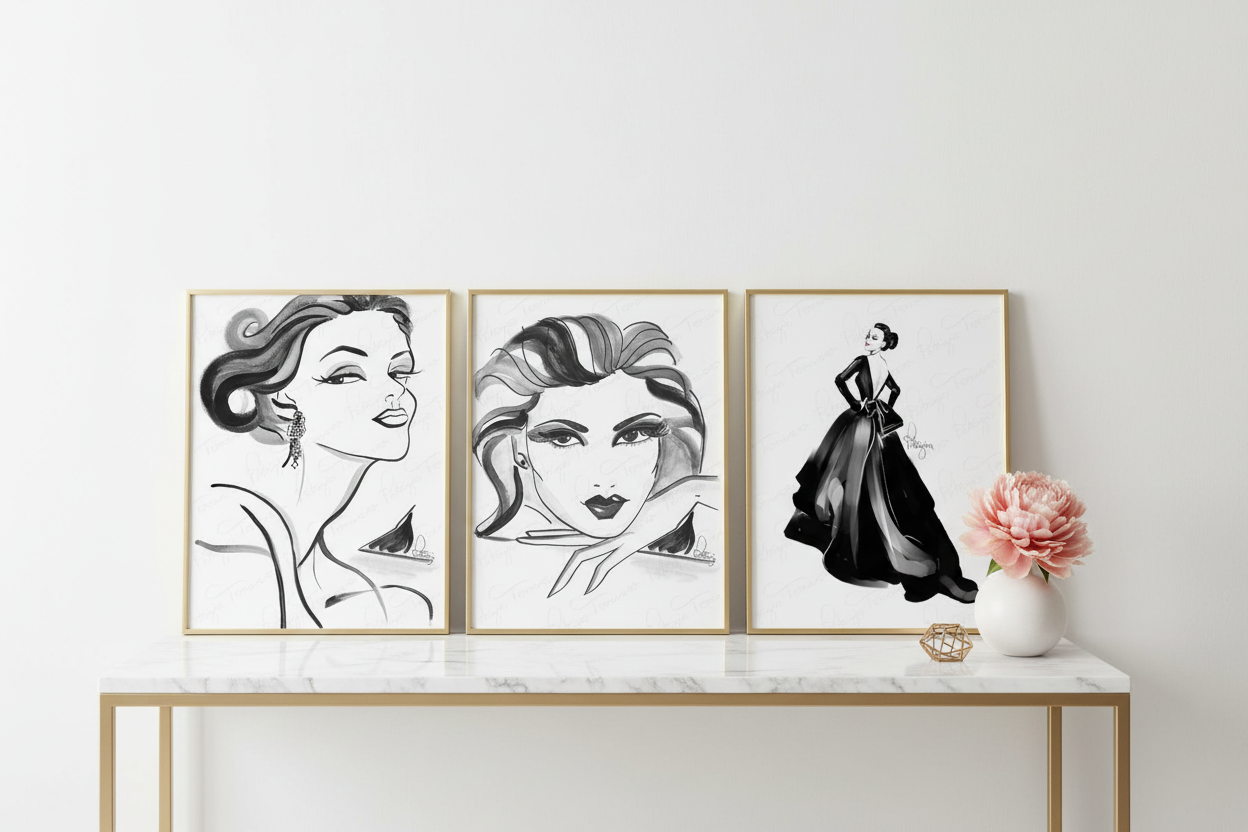 Icons Fine Art - 006, 009 & 011