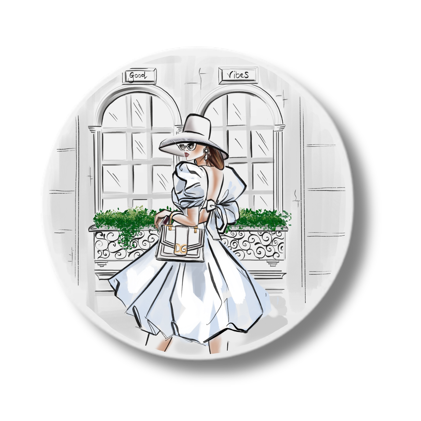 Ceramic Coasters - Good Vibes