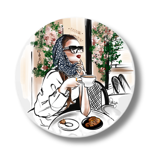 Ceramic Coasters - Monday Morning