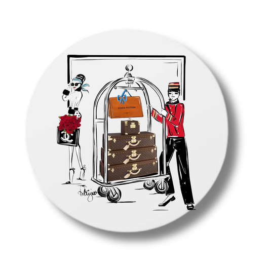 Ceramic Coasters - Concierge