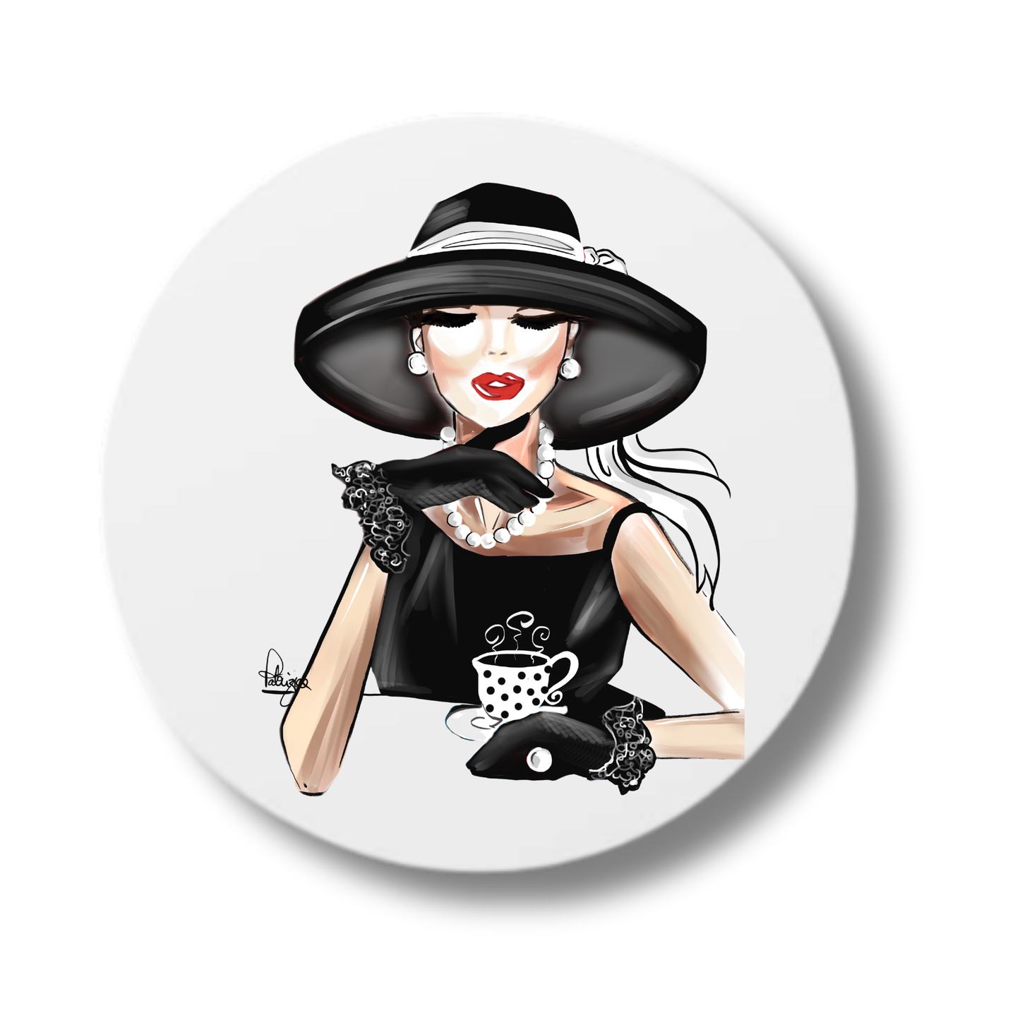 Ceramic Coasters - Breakfast at Tiffanys