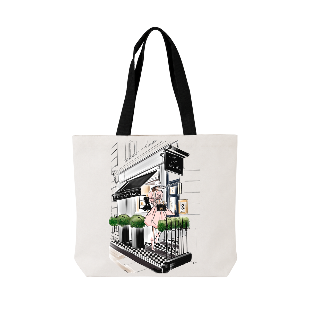 Canvas Tote Bag - Retail Therapy