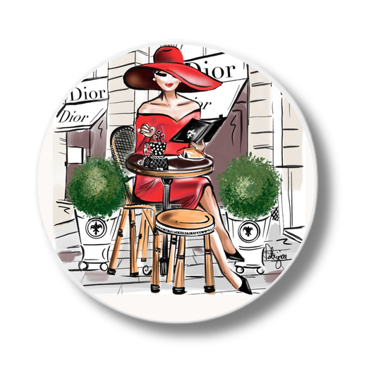 Ceramic Coasters - Cafe Dior