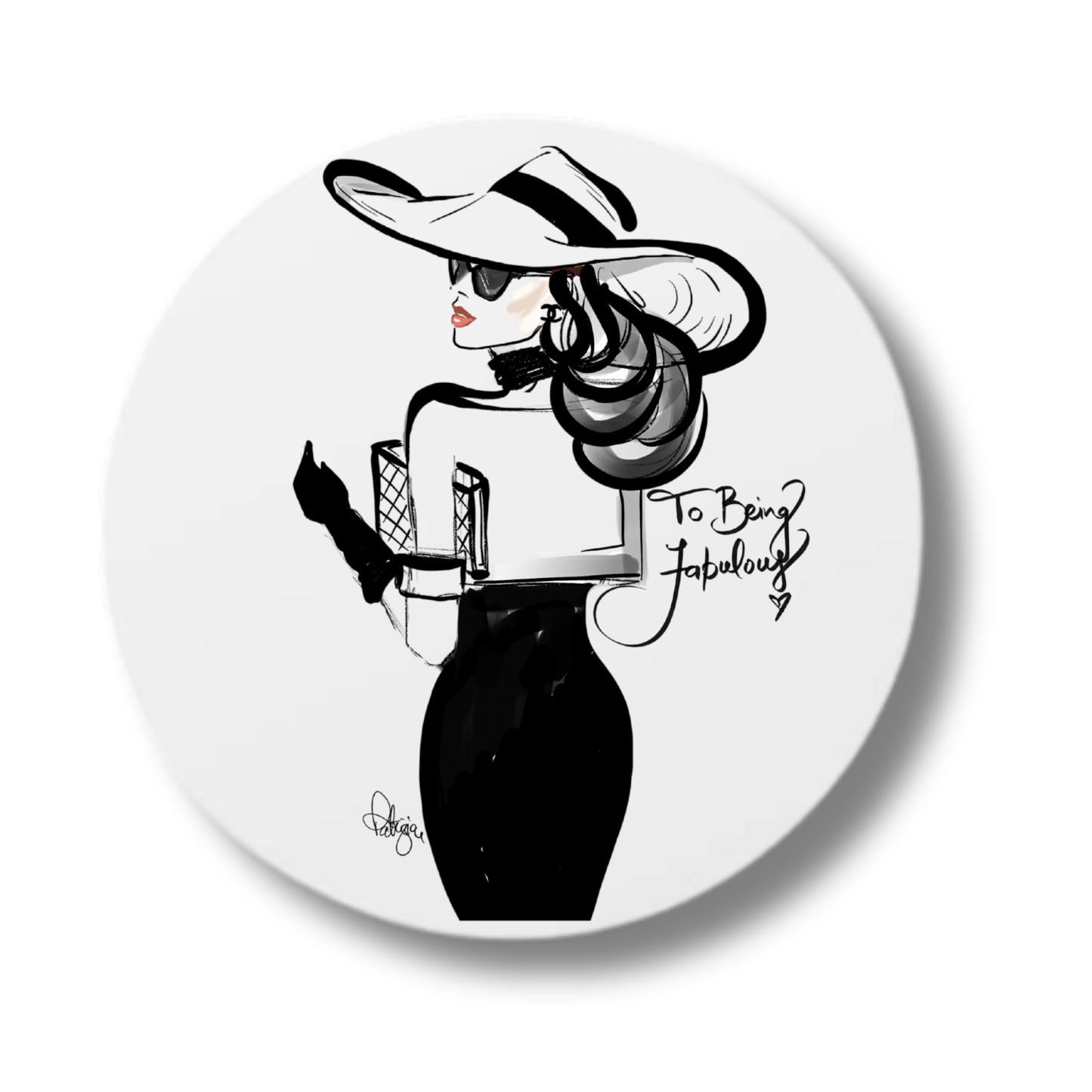 Ceramic Coasters - Dress Up