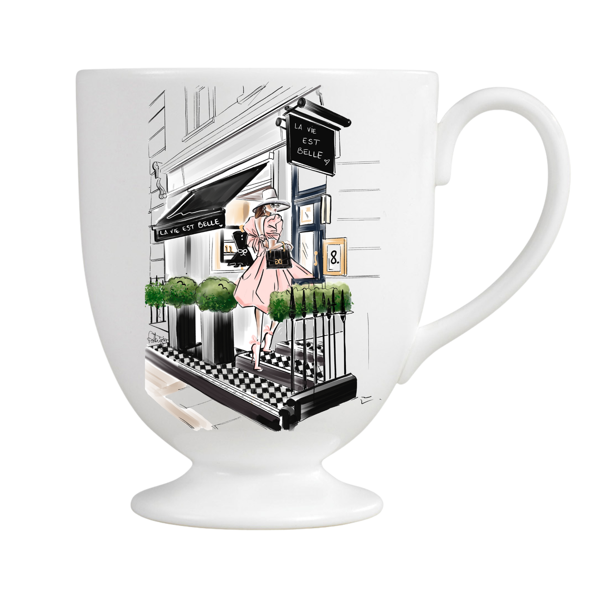 Porcelain Mug - Retail Therapy