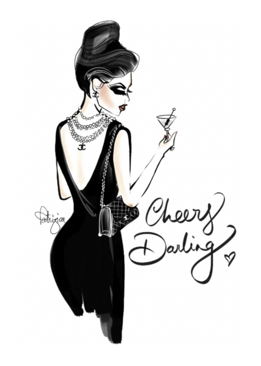 Glam Tea Towel - GTT001