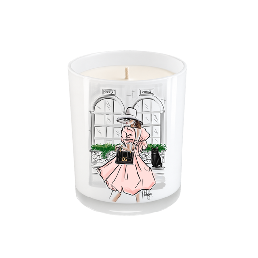 Luxury Coconut Soy Wax Candle - Life Is A Party