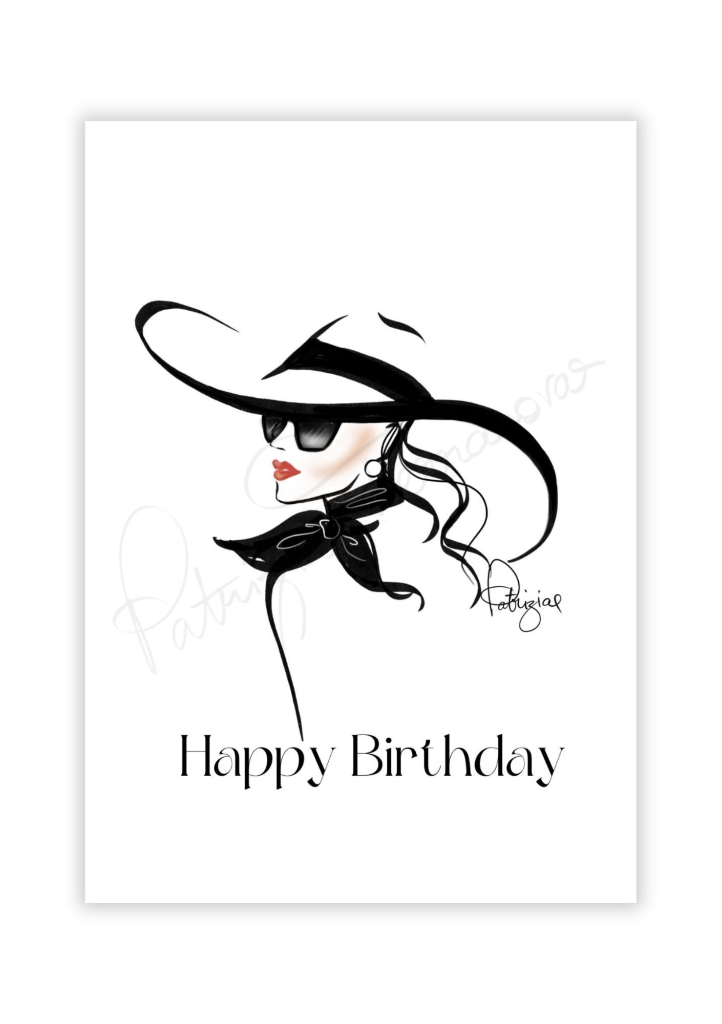 Greeting Card - Happy Birthday 08