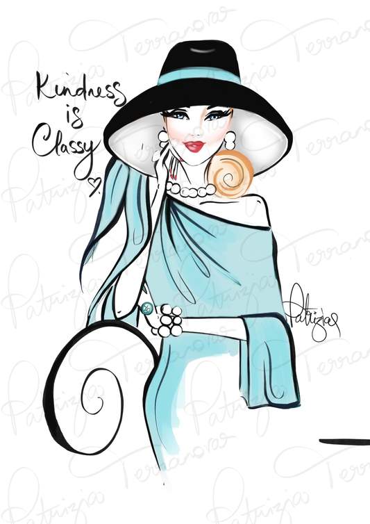Art Print - Kindness is Classy
