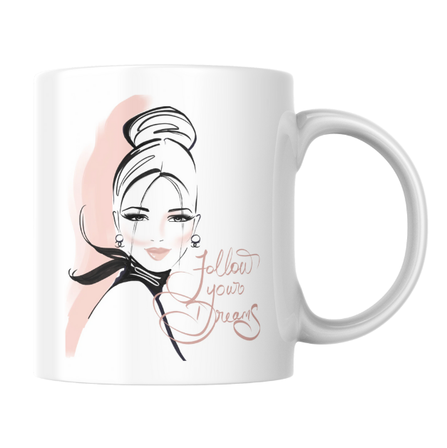 Ceramic Mug - Follow Your Dreams