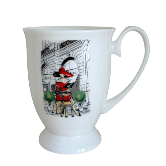 Porcelain Mug - Cafe Dior