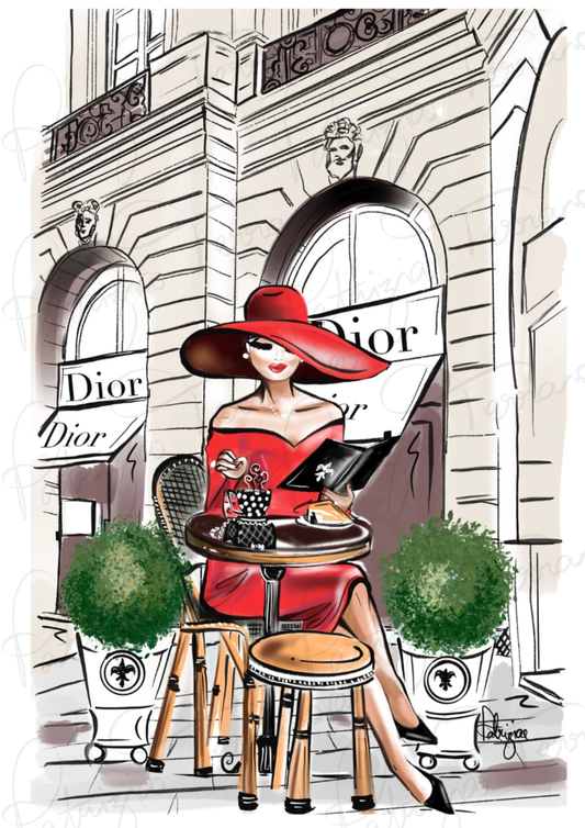 Art Print - Cafe Dior