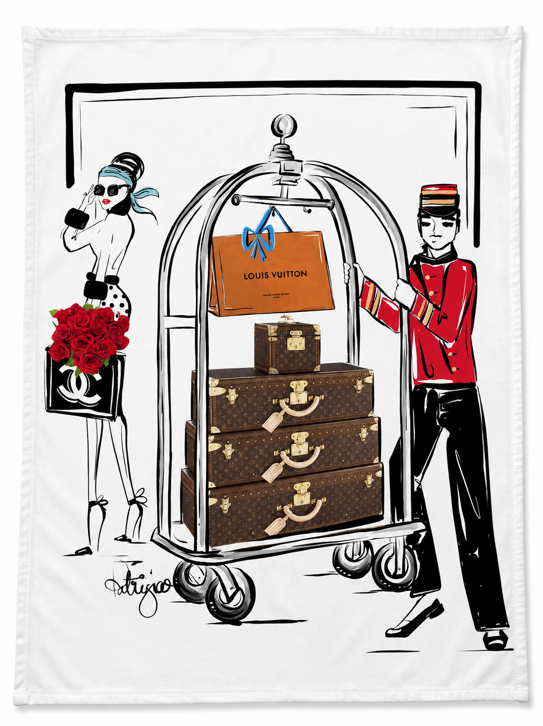 Tea Towel - Concierge