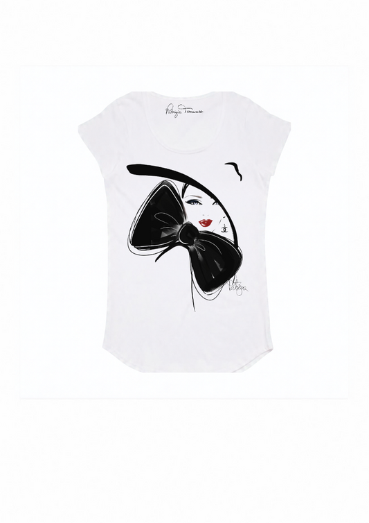Luxury Eco Glam Bamboo Tee - Happiness