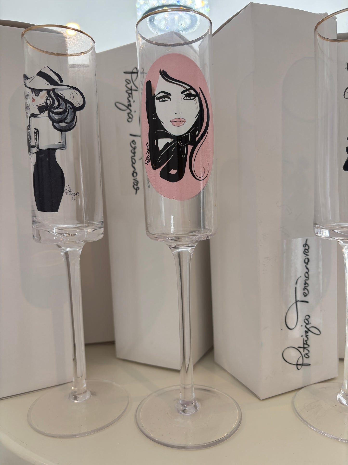 Glam Champagne Flute 200ml  - Believe