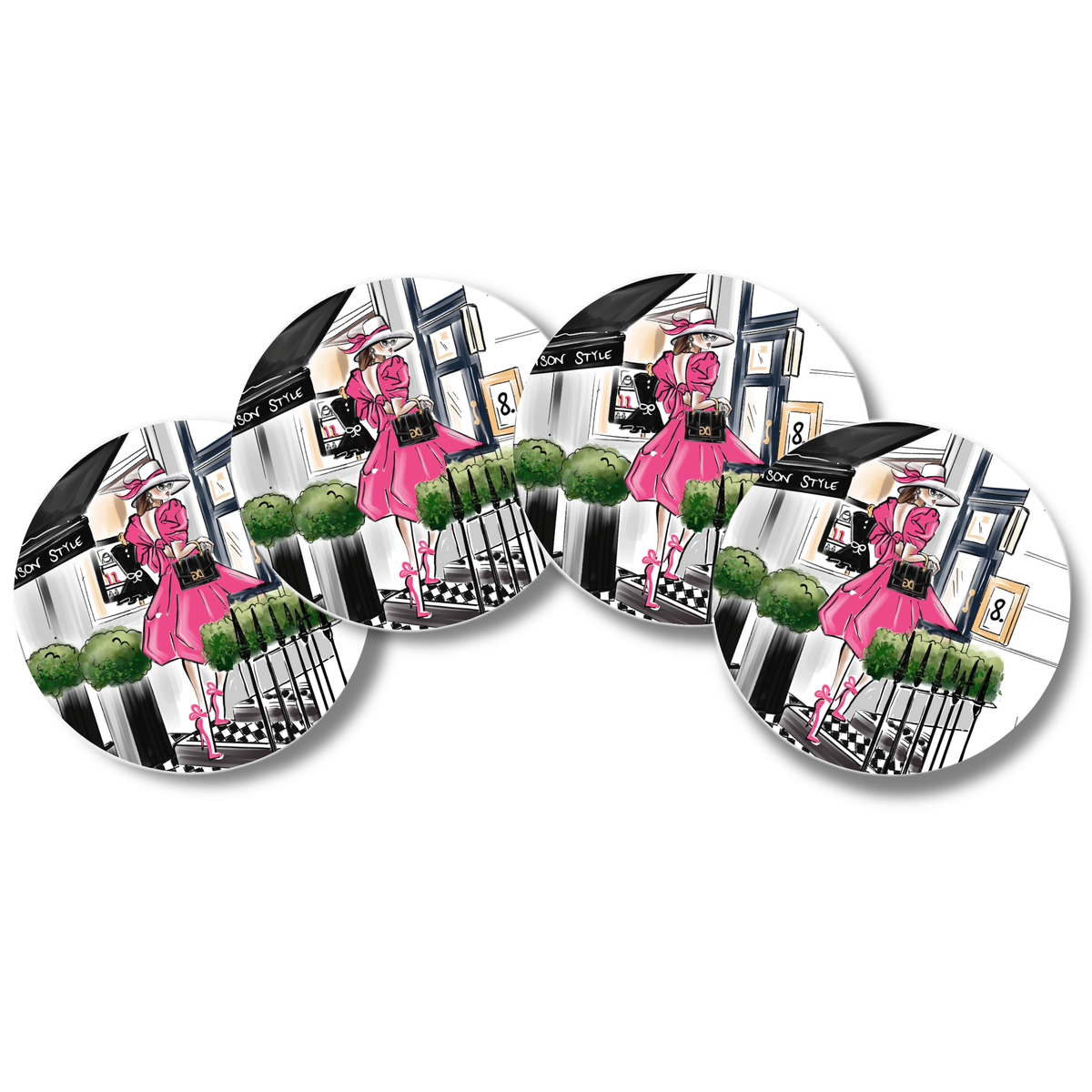 PTD Coasters (Packs of 4)