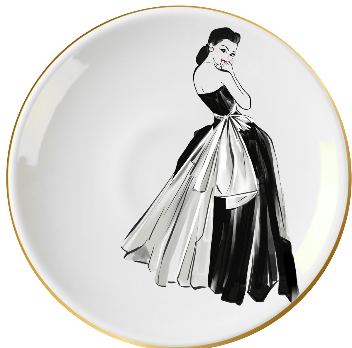 Porcelain Cup & Saucer - Bliss