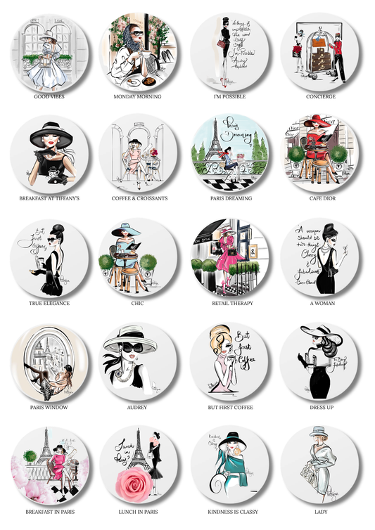 PTD Coasters (Box of 20 packs of 4 coasters)
