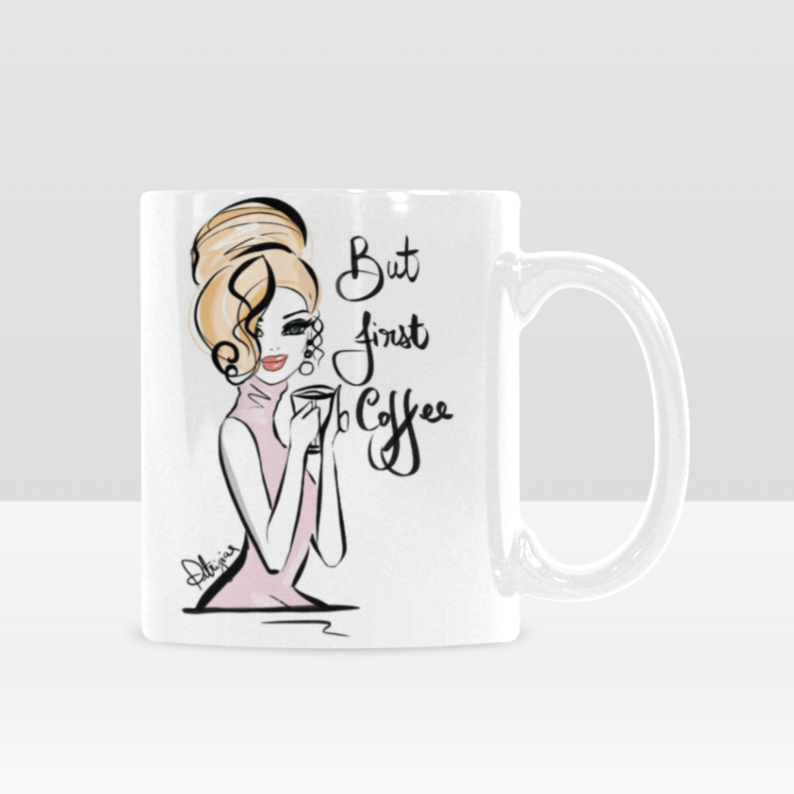 Tasse en céramique - Mais d'abord le café