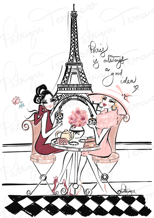 Art Print  - Paris Is Always A Good Idea
