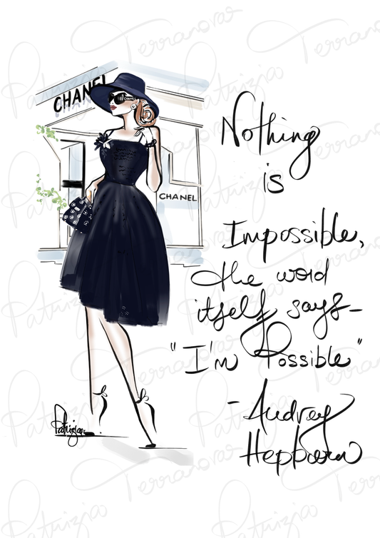 Art Print  - Forever Chanel