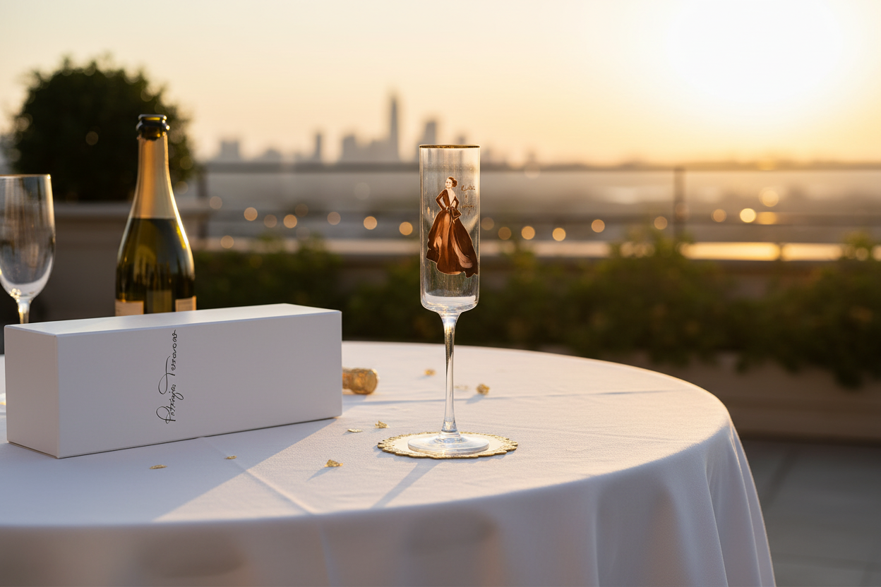 Amour Kindness champagne flute