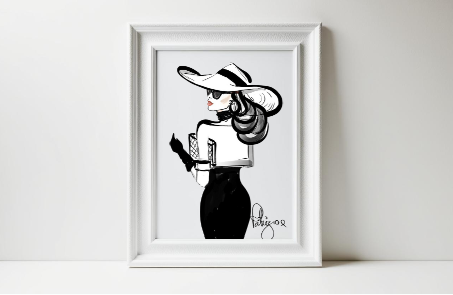 Art Print  - Dress up