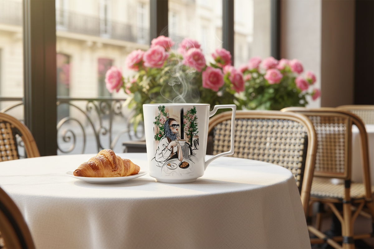 Monday Morning Mug - Parisian Café Lifestyle