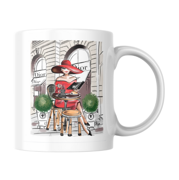 Ceramic Mug -  Dior Cafe'