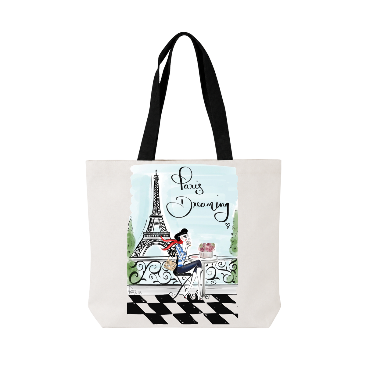 Canvas Tote Bag - Paris Dreaming