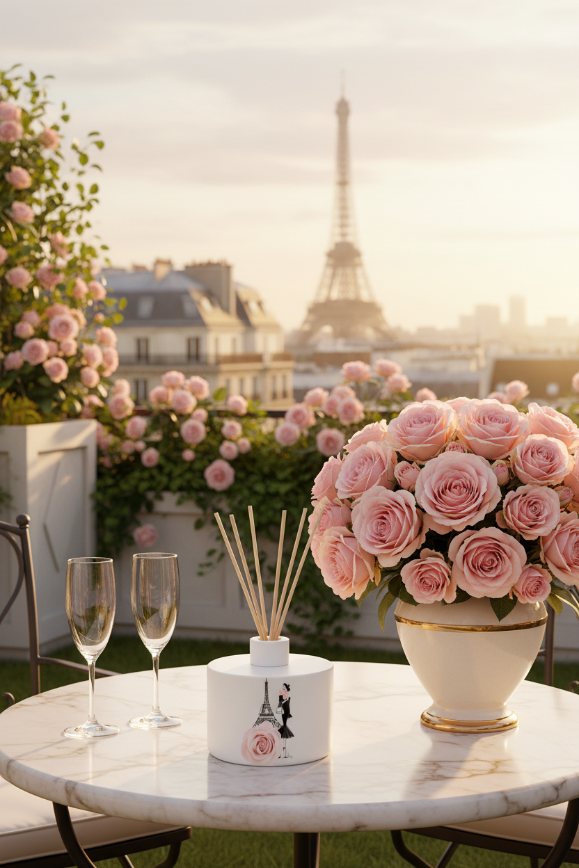 Parisian Rooftop Rose Diffuser