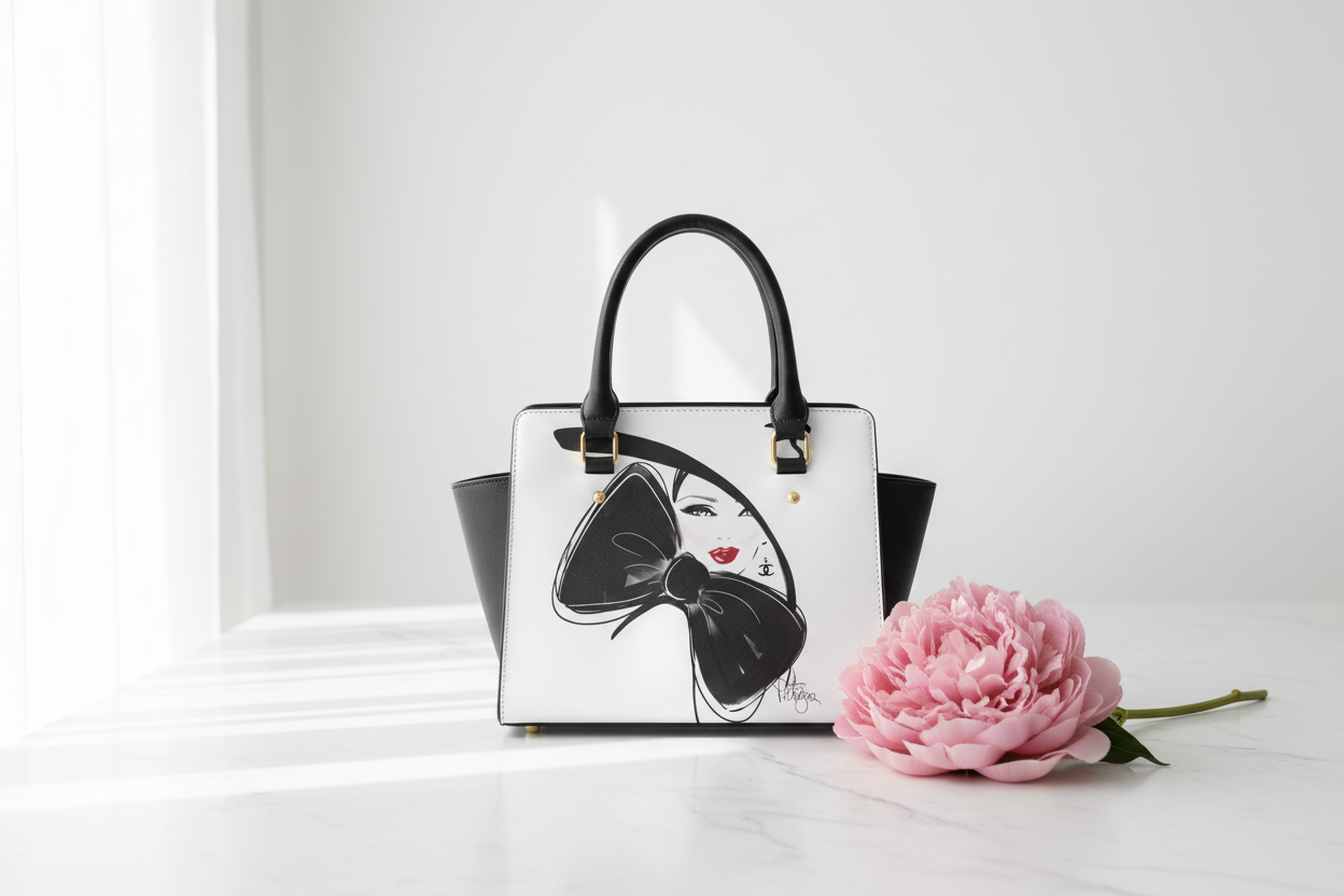 Small Handbag - Happiness single peony