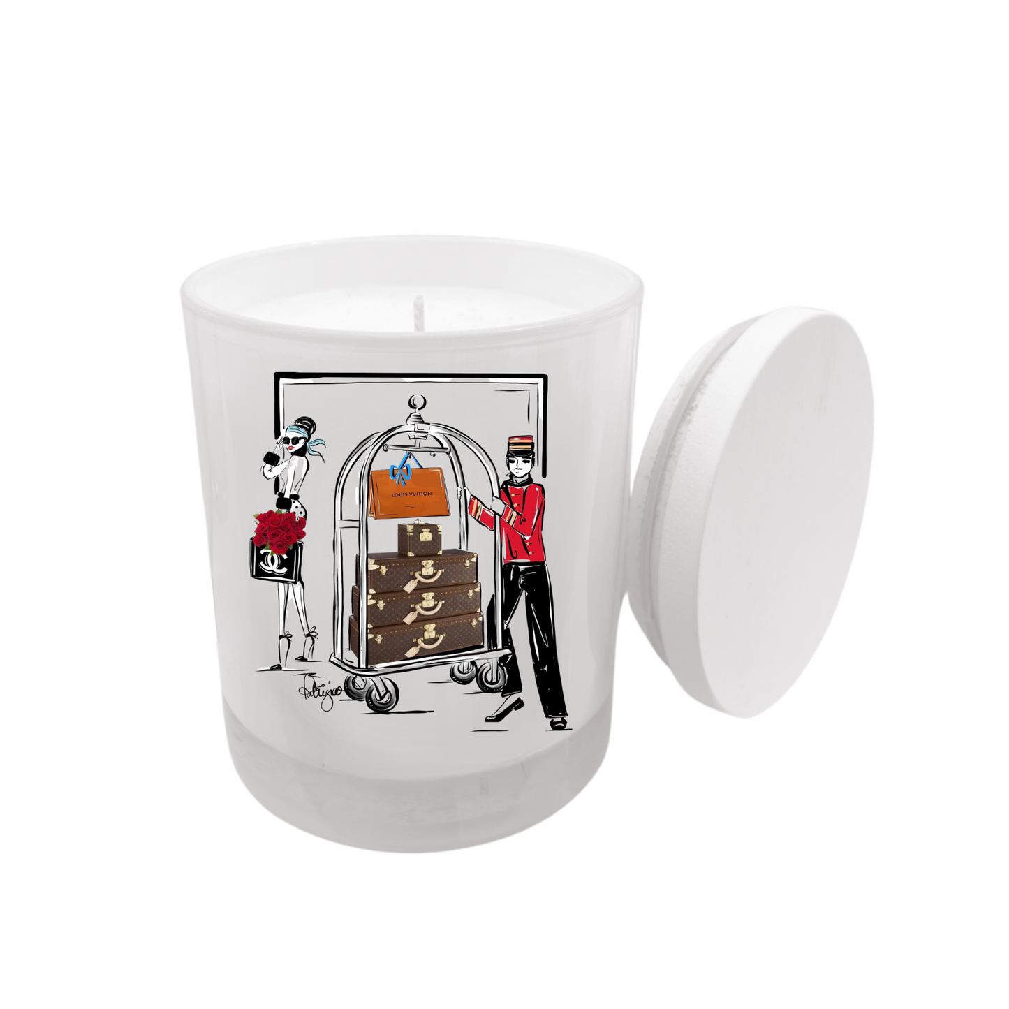 Luxury Coconut Soy Wax Candle - Concierge