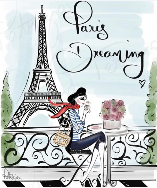 Art Print  - Paris Dreaming