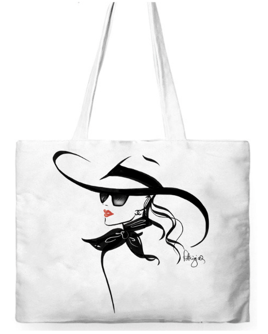 LUXURY  TOTE BAG - BEAUTIFUL INSIDE & OUT